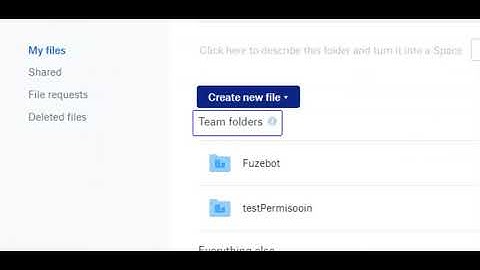 How to Identify Team Folders in a Dropbox Business Account