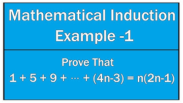 Mathematical Induction Example - 1 / Polynomials / Maths Algebra