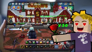 Playing BedWars in *TABLET* For The First Time!! (Blockman GO) screenshot 2