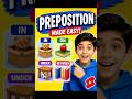 The Easy Trick to Learn IN, ON & AT||#EnglishGrammar #Prepositions #InOnAt #LearnEnglish #facts