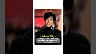 Ranking the times Kristen Wiig absolutely crushed celebrity impressions.#funny #kristenwiig #shorts
