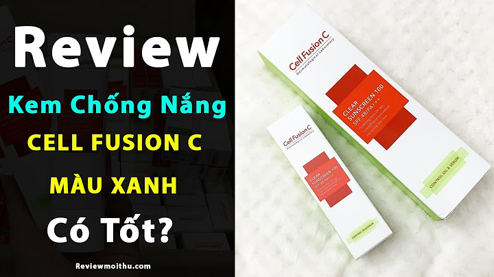 Cell fusion c review mau xanh năm 2024