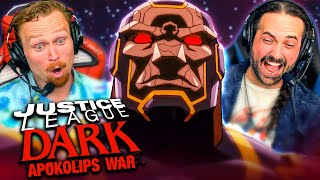 JUSTICE LEAGUE DARK: APOKALIPS WAR (2020) MOVIE REACTION! FIRST TIME WATCHING!! DC Animated (DCAMU)