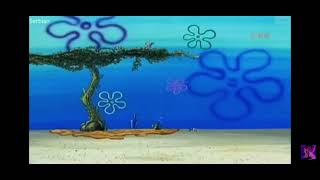 SpongeBob falls in a mud puddle slow motion Serbian 