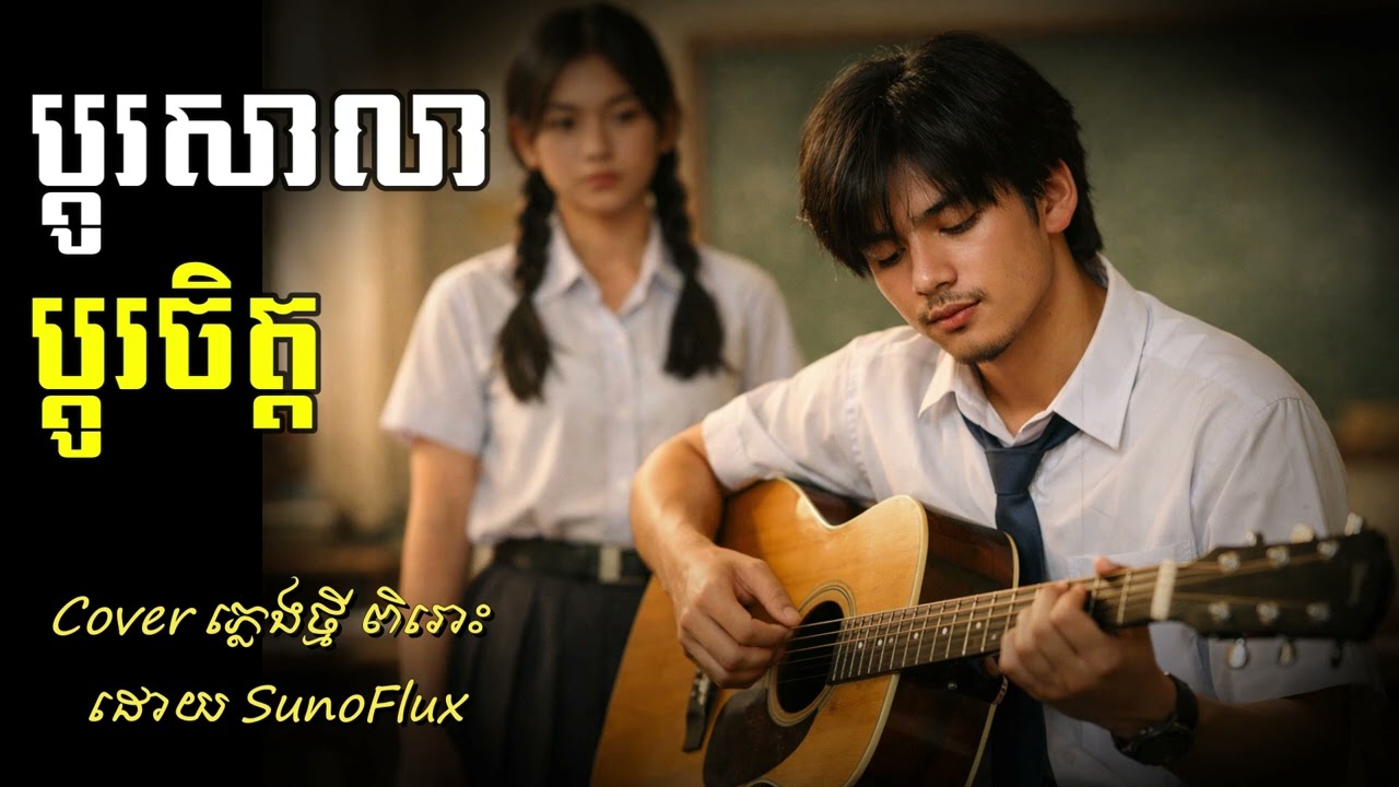 ប្តូរសាលាប្តូរចិត្ត (Pdoe Sala Pdoe Chet) | Cover ភ្លេងថ្មី by SunoFlux