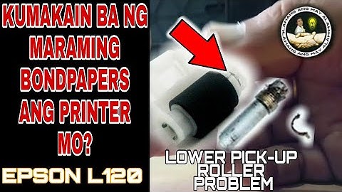 HOW TO FIX MULTIPLE PAPER FEEDING||EPSON L120|TUTORIAL
