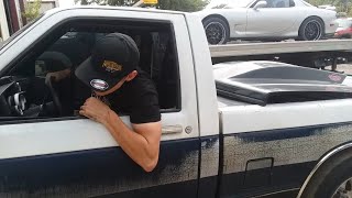 Street Racing Channel's Twin Turbo S10 visits! Alignment time! From Lucore Automotive