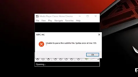 How to Fix unable to parse the subtitle file syntax error at line