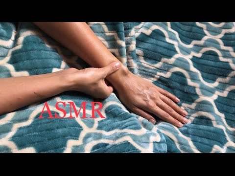 ASMR - Gentle and Relaxing Self Hand Massage + Whispering ...