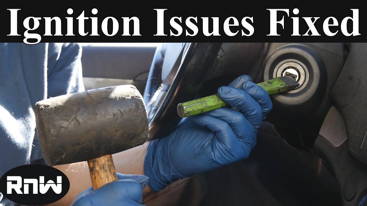 How to Replace or Fix an Ignition Lock Cylinder to Unlock Steering ...