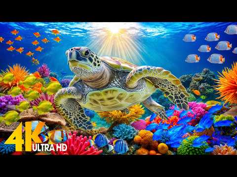 🌊 Underwater Dreams Aquarium 4K 🐠 Peaceful Ocean Life & Deep Relaxation