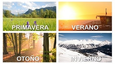 Aprende las Estaciones del Año- Ideal para niños
