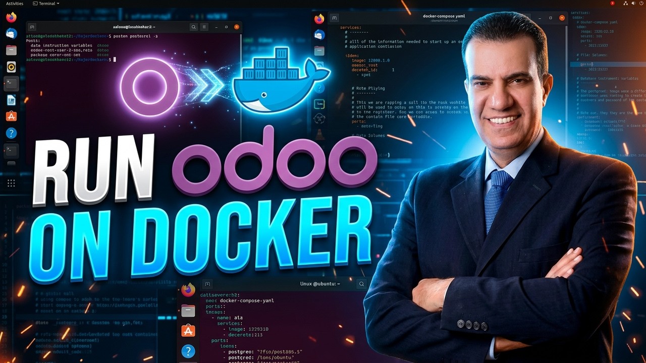 How Run Odoo on Docker | Session 1-2 - YouTube