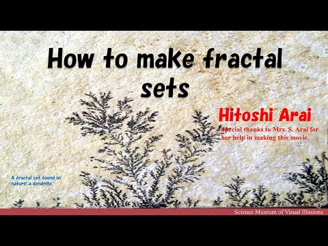 フラクタルの作り方アニメーション集（音声なし版）：How to