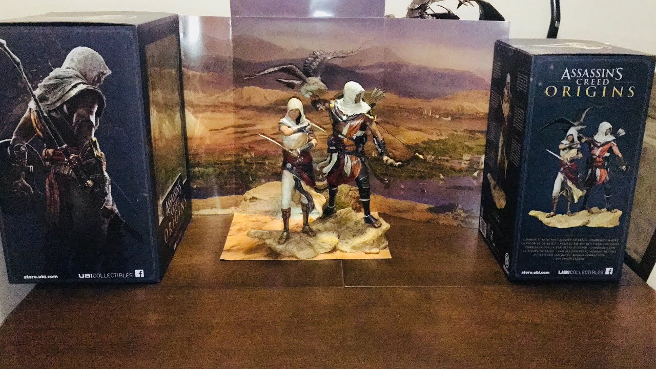 Assassin's Creed: Origins - Aya 27cm PVC Figure Unboxing - YouTube