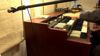 Leslie mic test 2 - CAD CM217 and Audix D6