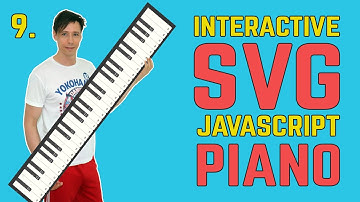 JavaScript SVG Piano | Part 9 - Build a Dynamic and Interactive SVG Piano Keyboard