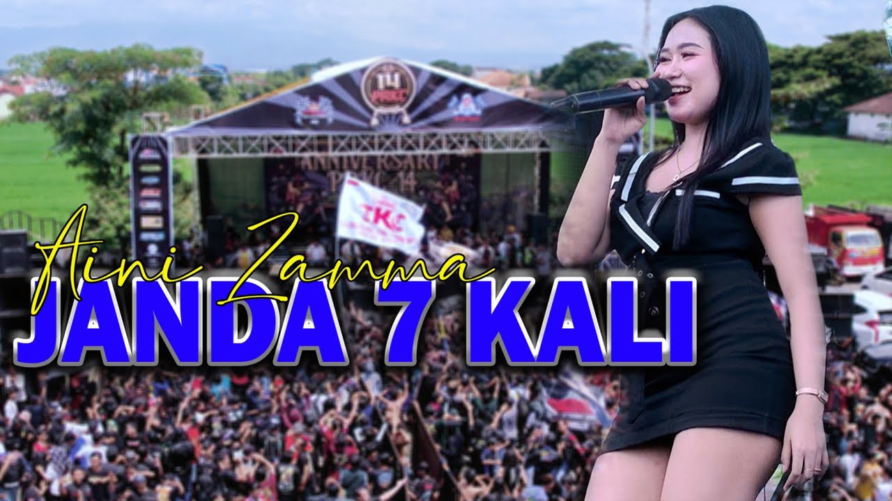 AINI ZAMMA - JANDA 7 KALI "Tapi Semuanya Dusta" (Official Live Music) NEW ASTINA LIVE PRKC PONOROGO