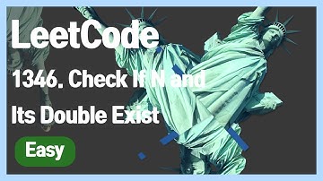 [LeetCode] 1346. Check If N and Its Double Exist