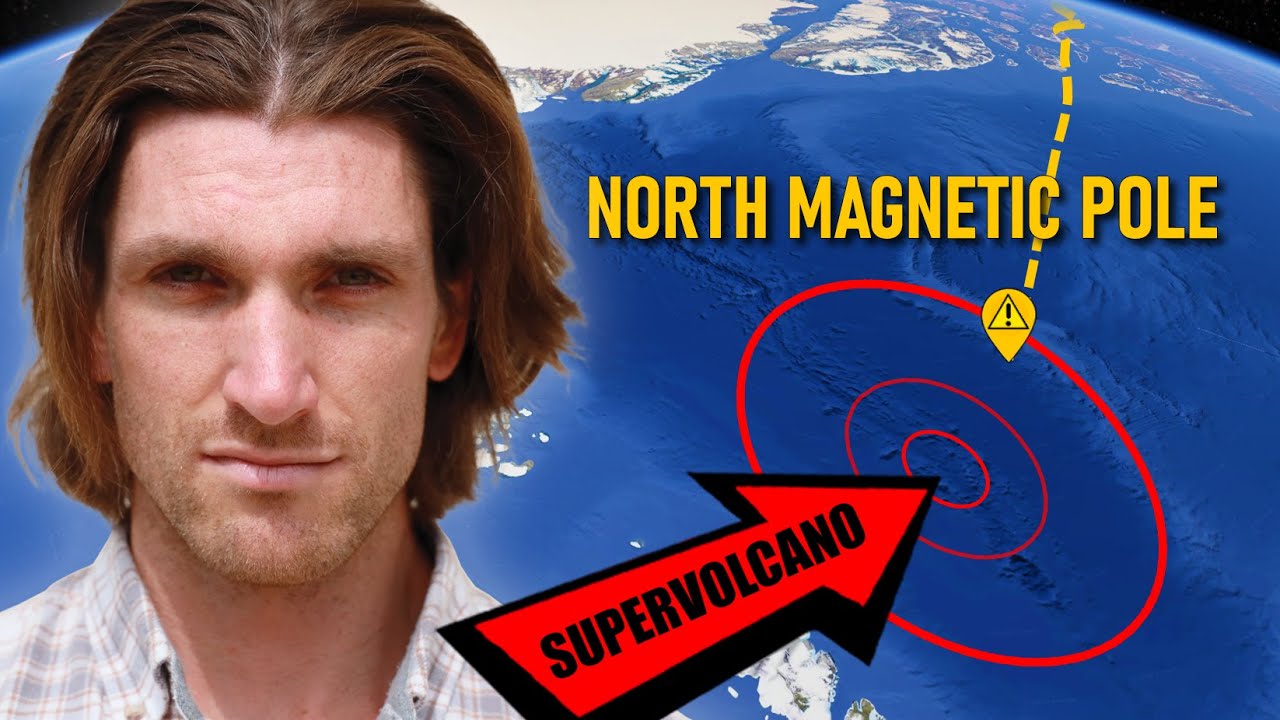 North Magnetic Pole is Shifting into a Supervolcano 🌋 - YouTube