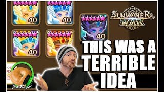SUMMONERS WAR: FULL SYLPHID WORLD ARENA TEAM :D :D :D