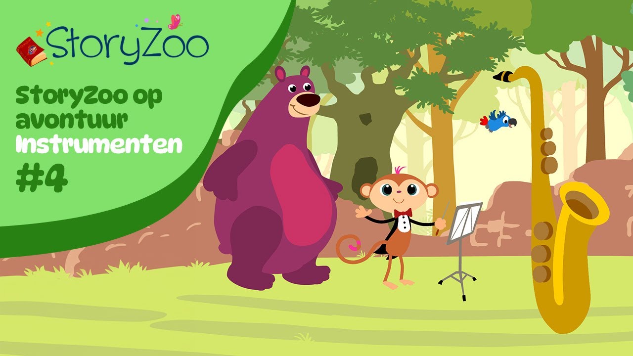 StoryZoo Op Avontuur 😁 | Instrumenten - Saxofoon 🎷 | Educatieve video's voor kinderen