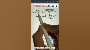Differentiation Super trick for EAPCET/EAMCET 2025,JEE 2025.Share with all #eapcet2025 #jee2025