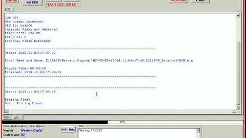 SeDiv WD Read/Write FLASH COM-Port