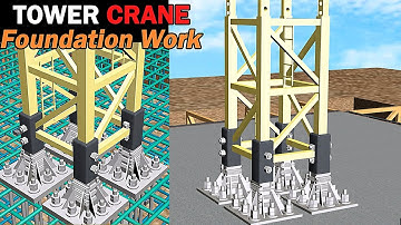 Tower Crane Installation Process (Part 1 - Crane Foundation)