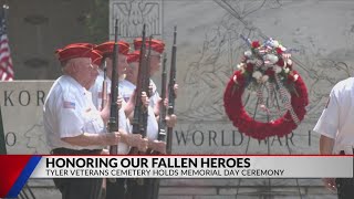 Honoring the Fallen: Memorial Day ceremonies held in East Texas