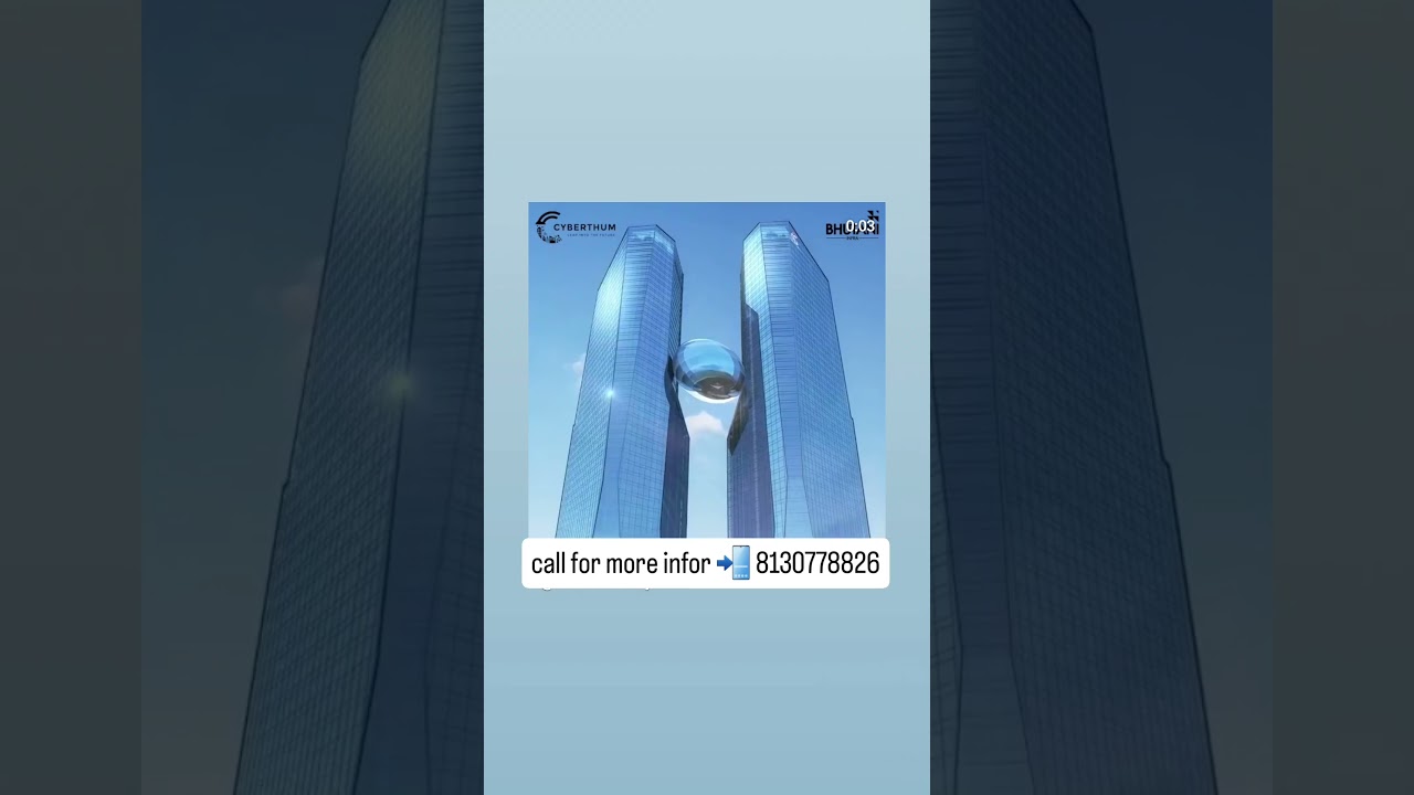 Cyberthum by Bhutani group Sector 140A Noida commercial Property Retail space Luxury office space 🏬