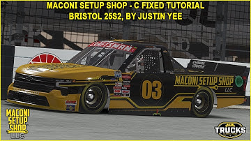 iRacing Maconi C-Fixed Trucks Bristol to Qualifying and Race 25S2