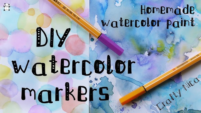 DIY Posca Markers / How to make Posca Marker at home / DIY Sta Acrylic  Paint Markers 