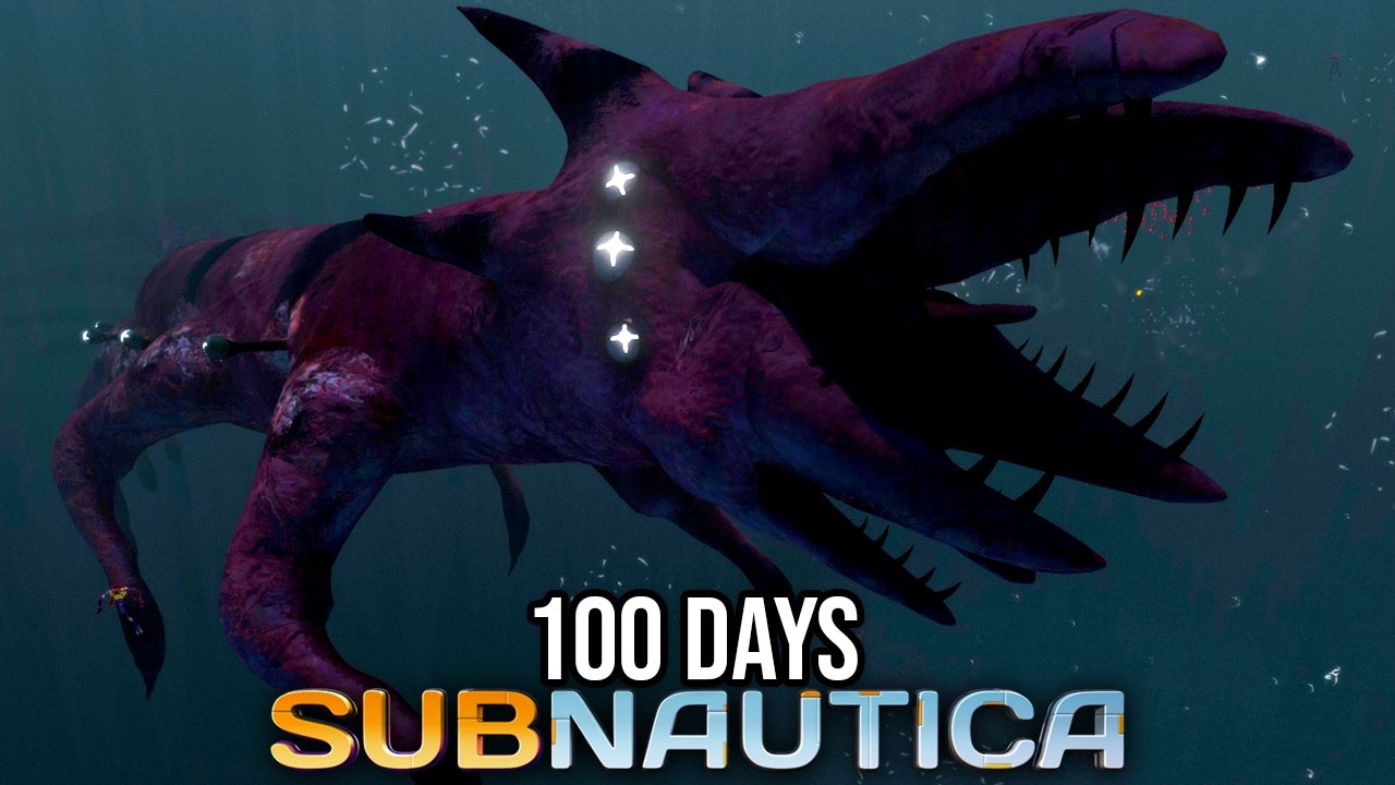 I Spent 100 Days in Subnautica The Red Plague and Here's What Happened (Act 2)