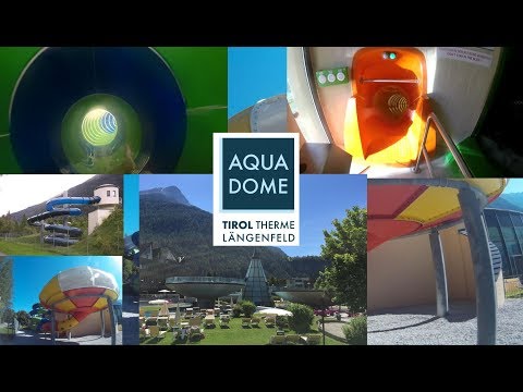 NEW WATERSLIDES AT AQUA DOME LÄNGENFELD! | Die Rutschen im Aqua Dome in Längenfeld