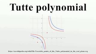Tutte polynomial