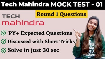 Tech Mahindra Previous Year Questions | Tech Mahindra Questions #tech_mahindra #coding #placement