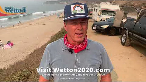 Mark Wetton discusses homelessness on PCH