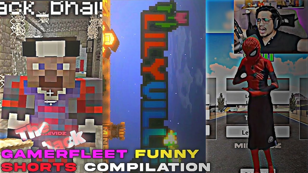 @GamerFleet Funny Shorts Compilation By MinevidZ - YouTube