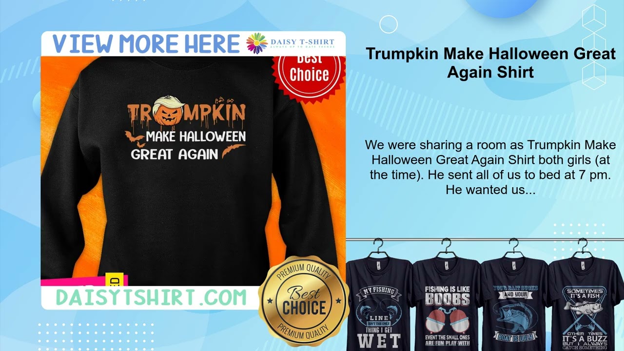 Trumpkin Make Halloween Great Again Shirt