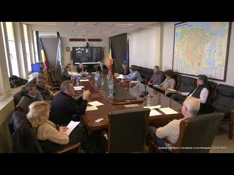 Ședința ordinară a Consiliului Local Mangalia - 21.03.2024