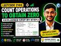 LeetCode 2169: Count Operations to Obtain Zero Explained in C++ | Step-by-Step