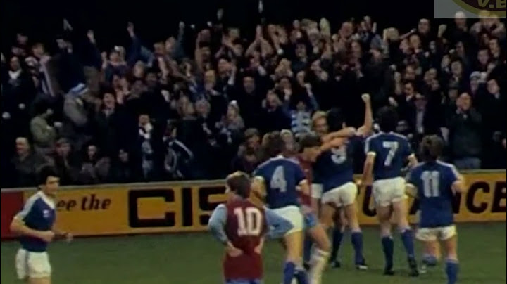 Ipswich Town 1 Aston Villa 0 -  FA Cup 3rd Rd - 3rd Jan 1981
