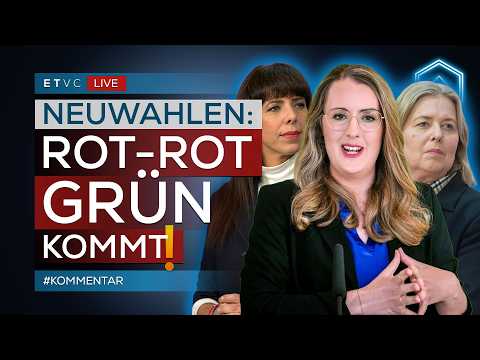 CDU-ANGST: LINKE, GRÜNE & SPD wollen NEUWAHLEN für ROT-ROT-GRÜN! | #KOMMENTAR