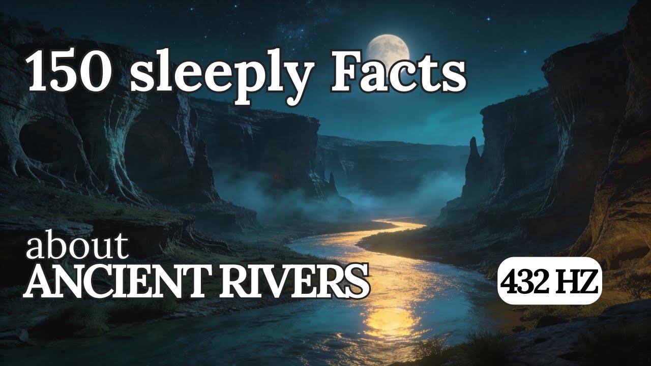Ancient Rivers — 100 Sleepy Facts To Fall Asleep To (No Ads, 432 Hz)