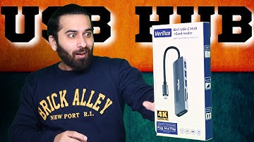 Verilux 6 in 1 USB C Hub for MacBook and i MAC | Born creator