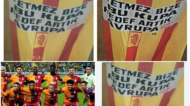 Galatasaray'da Hedef Artık Avrupa..Tüm takımlarımıza Avrupa'da Başarılar..Gel Bakalım Paok