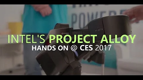 Hands-On Impressions of Intel Project Alloy at CES 2017