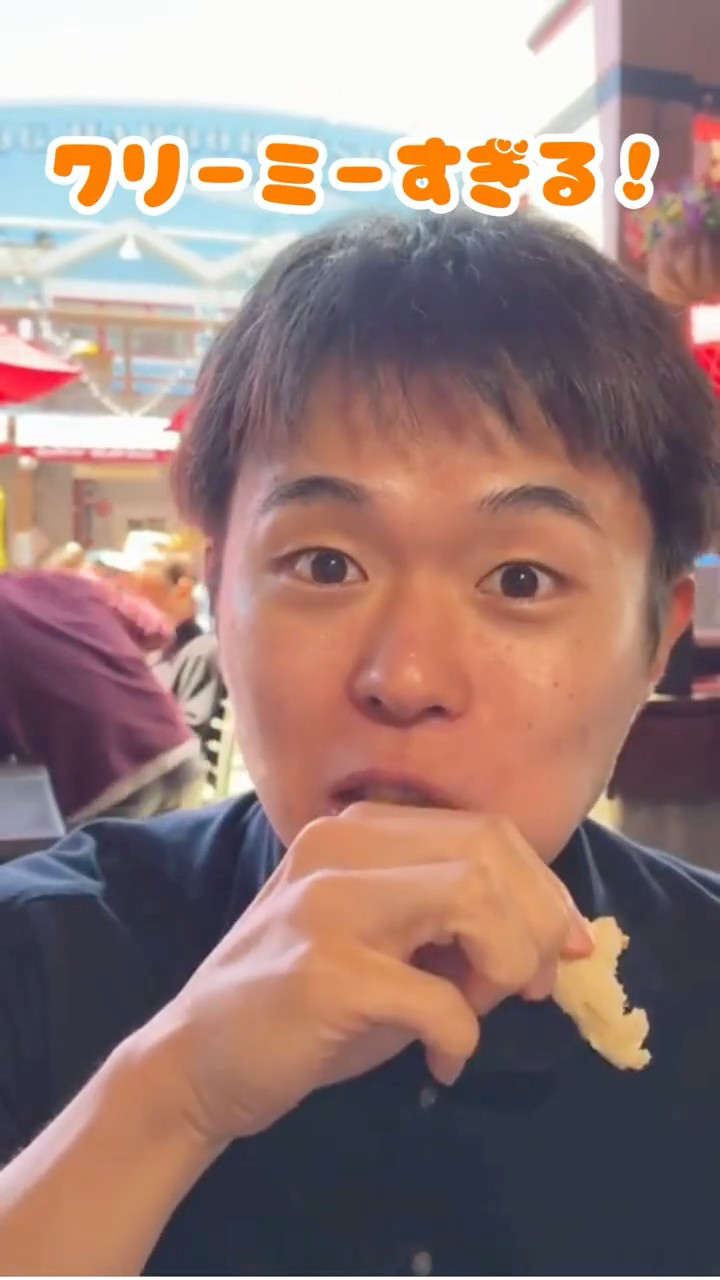 clamchowder　他の方ご遠慮下さい Savoring an exquisite clam chowder! #ClamChowder #SanFrancisco