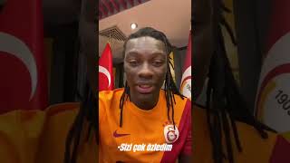 Bafetimbi Gomisten Taraftara Özel Açıklama Transfer